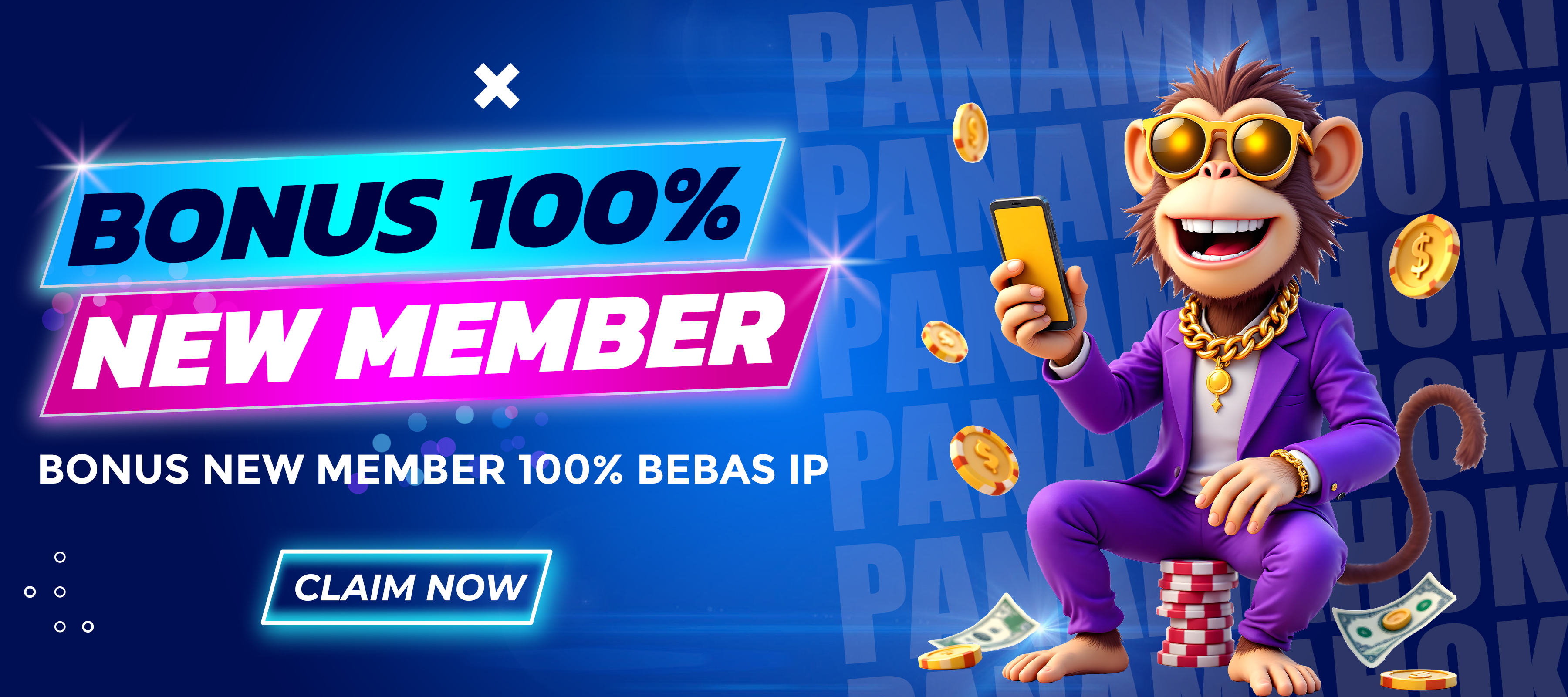 BONUS NEW MEMBER 100%